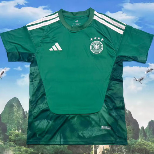 26/27Germany Goalkeeper Green  Fans Soccer Jersey