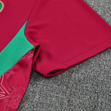 26/27 Morocco Red Training Shorts Suit