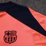 25/26 BAR Fluorescent Orange Half Pull Tracksuit# B25136 (半拉链)