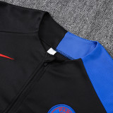 25/26 PSG Black(T90 Edition) Inkjet Half Pull Tracksuit#B25122 (半拉链)