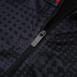 25/26 ACM Black Half Pull Tracksuit #B25128 (半拉链)