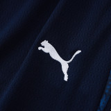 25/26 Marseille Royal Blue Kids Half Pull Tracksuit#B25127  (半拉链)