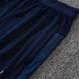 25/26 Marseille Royal Blue Kids Half Pull Tracksuit#B25127  (半拉链)
