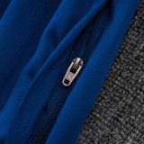 25/26 BAR Light Blue Inkjet Half Pull Tracksuit# B25135 (半拉链)