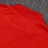 25/26 LIV Red Half Pull Tracksuit #B2509 (半拉链)