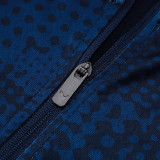 25/26 Marseille Royal Blue Kids Half Pull Tracksuit#B25127  (半拉链)