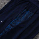 25/26 Marseille Royal Blue Kids Half Pull Tracksuit#B25127  (半拉链)