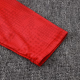 25/26 ACM Red inkjet Kids Half Pull Tracksuit #E25205 (半拉链)