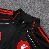 25/26 LIV Black Kids Half Pull Tracksuit #E25219 (半拉链)