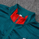 25/26 ACM Deep Green inkjet Kids Half Pull Tracksuit #E25221 (半拉链)