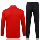 25/26 ACM Red inkjet Half Pull Tracksuit #B25143 (半拉链)