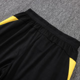 25/26 Dortmund Light Gray Inkjet Half Pull Tracksuit#B25142  (半拉链)