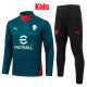 25/26 ACM Deep Green inkjet Kids Half Pull Tracksuit #E25221 (半拉链)