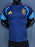 26/27 Spain Royal Blue Player Version Training Shirts球员版