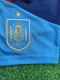 26/27 Spain Blue Player Version Training Shirts球员版