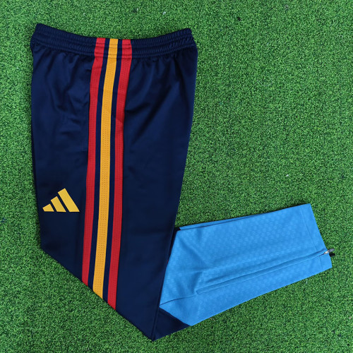 26/27 Spain Royal Blue Training Long Pants (Have Pocket)