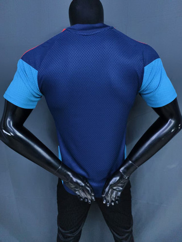 26/27 Spain Royal Blue Player Version Training Shirts球员版