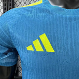 26/27 Spain Ｇoalkeeper Blue Player Version Soccer Jersey