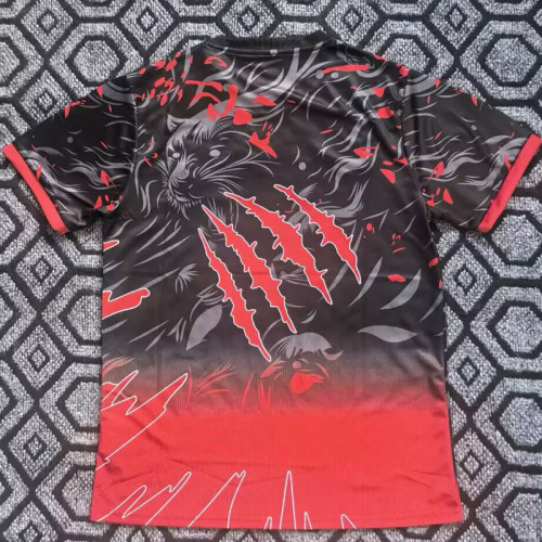 26/27 Brazil Cheetah Special Edition Red Fans Soccer Jersey