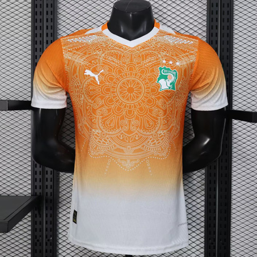 26/27 Cote d'Ivoire Special Edition Orange Player Version Soccer Jersey