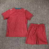 26/27 Portugal Home Kids Soccer Jersey