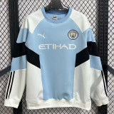 26/27 Man City Sky Blue Casual Thick Hoody