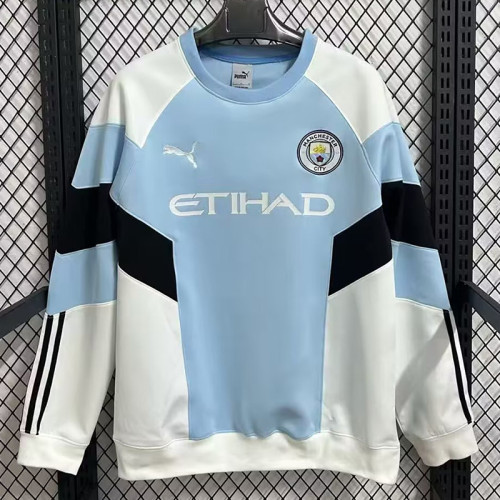 26/27 Man City Sky Blue Casual Thick Hoody