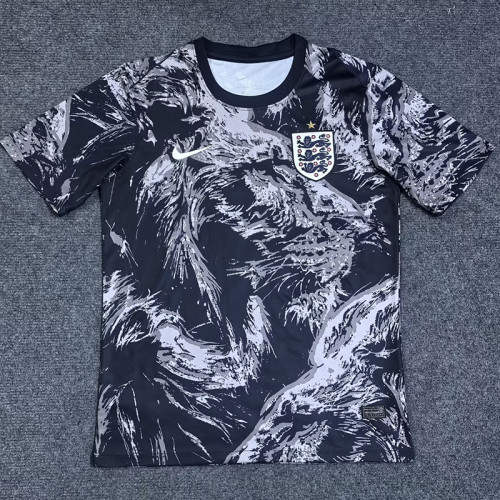 25/26 England Black Training Shirts