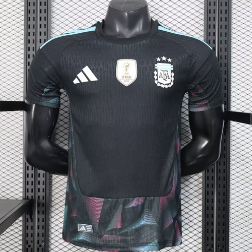 26/27 Argentina Ｇoalkeeper Black Player Version Soccer Jersey