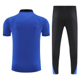 25/26 INT Blue polo shirts pants suit