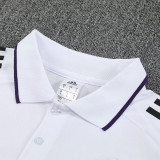 25/26 Man Utd White polo shirts pants suit