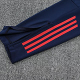 25/26 ARS White and red stripes polo shirts pants suit