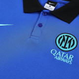 25/26 INT Blue polo shirts pants suit