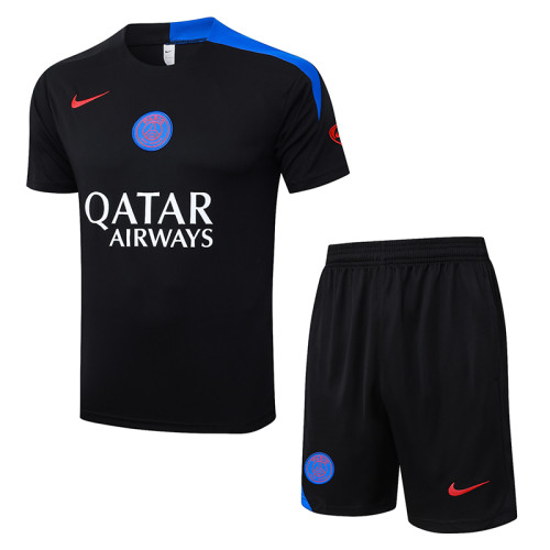 25/26 PSG Black Training Short Suit #D25255
