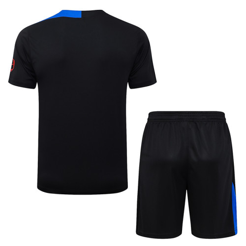 25/26 PSG Black Training Short Suit #D25255