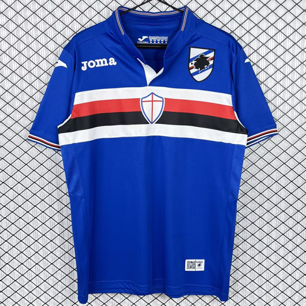 2015/2016 Sampdoria Home Retro Soccer Jersey
