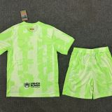 24/25 Barcelona adult football uniform for the second away game