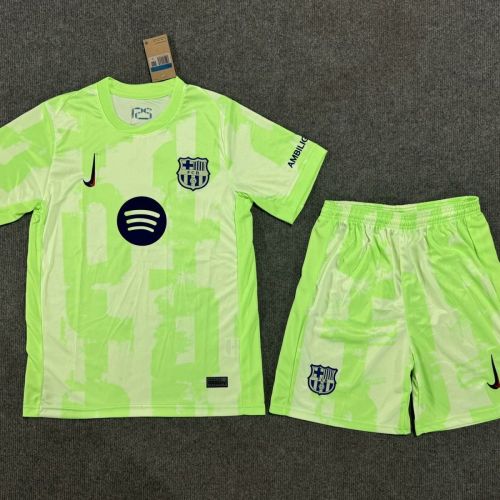 24/25 Barcelona adult football uniform for the second away game