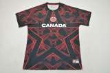 26/27 Canadian short-sleeved shirt - lace-up version football sport shirt