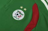 26/27 Algerian Football Team Uniform  Green Children's Set