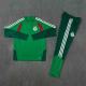 26/27 Algeria Football Team Uniforms Long Style Green and Black Adult Sports Outfit