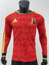 26/27 Belgium Player Long-Sleeved Version Football Jersey 26/27 Belgium Player Long-Sleeved Version Football Jersey