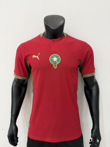 26/27 Morocco Home Player Soccer Jersey