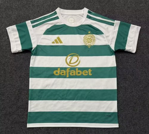 26/27 Celtic Home Football Team Fan Uniform