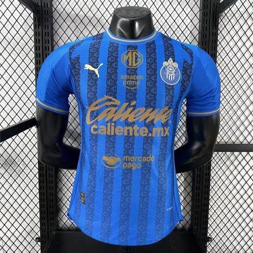 25/26 Chivas second away game   Player Version  Soccer Jersey