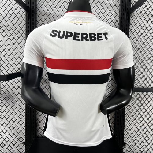 2026 Sao Paulo  Home Player Version Soccer Jersey
