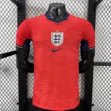 2026  England Away  Player Version Soccer Jersey