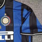 2009/2010 INT Home  Player Version Retro Soccer Jersey