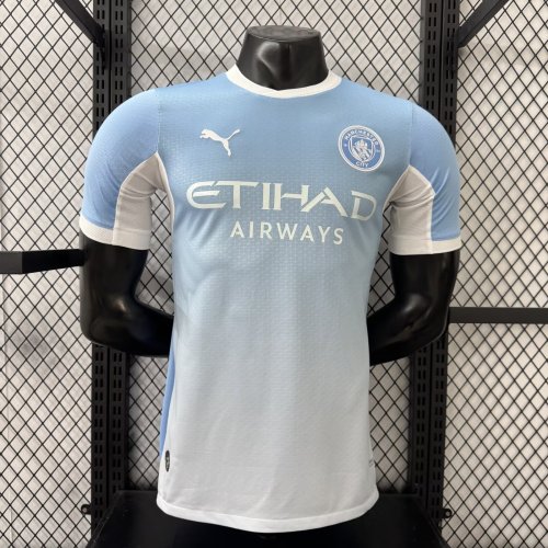 26/27 Man City Home  Player Version Soccer Jersey