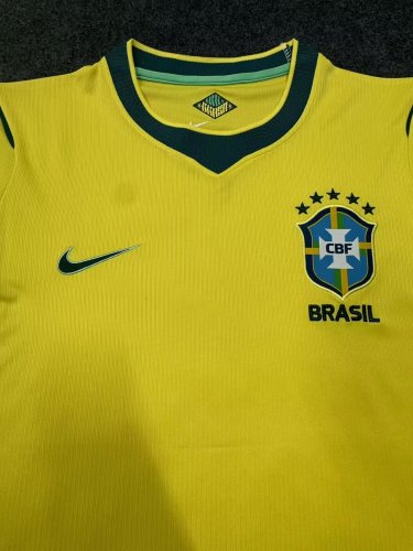 26/27 Brazil Home Fans Soccer Jersey